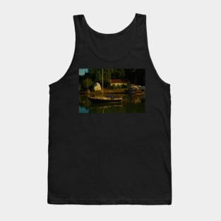 1920's STYLE POSTCARD FISHERMANS QUAY Tank Top